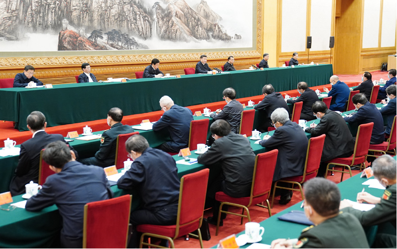 習近平出席統(tǒng)籌推進新冠肺炎疫情防控和經濟社會發(fā)展工作部署會議并發(fā)表重要講話